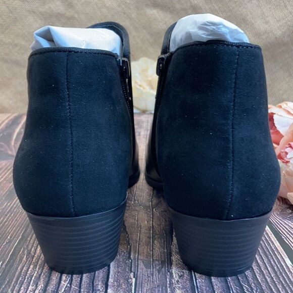 Style & Co Black Wiley Ankle Booties - Picture 5 of 8